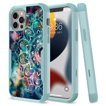 For iPhone 14 Case Heavy-Duty Anti-Slip Triple Layer Hybrid Phone Cover