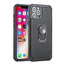 For iPhone 13 PRO Case Tough Rugged Grip Design Cover w/ Magnetic Ring Stand