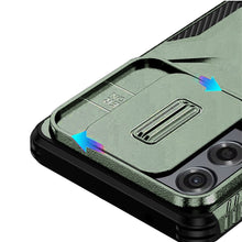 For Motorola Edge 5G 2024 Case Rugged Side Grip with Sliding Rear Lens Cover
