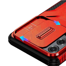 For Motorola Edge 5G 2024 Case Rugged Side Grip with Sliding Rear Lens Cover