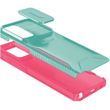 For Motorola Edge 5G 2024 Case Rugged Side Grip with Sliding Rear Lens Cover