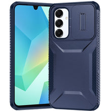 For Samsung A16 5G Case Rugged Side Grip Sliding Rear Lens Cover +Tempered Glass