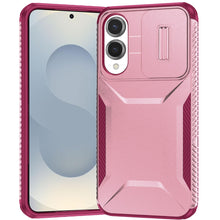 For Samsung S25 Edge Case Rugged Side Grip Sliding Lens Cover + Tempered Glass