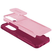 For Samsung S25 Edge Case Rugged Side Grip Sliding Lens Cover + Tempered Glass