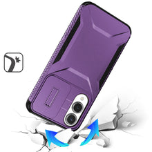 For Samsung S25 Edge Case Rugged Side Grip Sliding Lens Cover + Tempered Glass