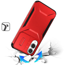 For Samsung S25 Edge Case Rugged Side Grip Sliding Lens Cover + Tempered Glass