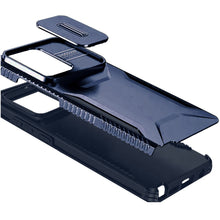 For Motorola Edge 2025 Case Rugged Side Grip Hybrid with Sliding Rear Lens Cover