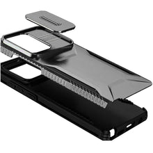 For Motorola Edge 2025 Case Rugged Side Grip Hybrid with Sliding Rear Lens Cover