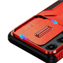 For Motorola Edge 2025 Case Rugged Side Grip Hybrid with Sliding Rear Lens Cover
