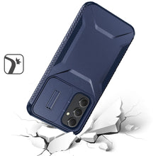 For Samsung Galaxy S24 FE Case Rugged Side Grip with Sliding Rear Lens Cover
