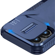 For iPhone 13 Pro Max 6.7 inch Case Rugged Side Grip Sliding Camera Lens Cover