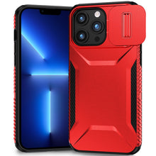 For iPhone 13 Pro Max 6.7 inch Case Rugged Side Grip Sliding Camera Lens Cover