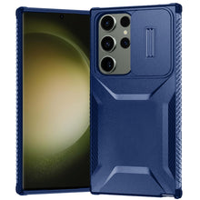 For Samsung S23 Ultra Case Rugged Side Grip with Sliding Lens Cover Protector