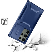 For Samsung S23 Ultra Case Rugged Side Grip with Sliding Lens Cover Protector