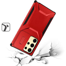For Samsung S23 Ultra Case Rugged Side Grip with Sliding Lens Cover Protector