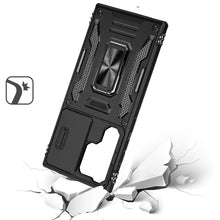 For Samsung Galaxy S24+ Plus Case Slide Lens Shockproof Cover Magnetic Ringstand