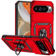 For Google Pixel 10 Pro XL Case Shockproof RingStand Lens Cover + Tempered Glass