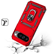 For Google Pixel 10 Pro XL Case Shockproof RingStand Lens Cover + Tempered Glass