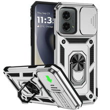 For Motorola Edge 5G 2024 Case Shockproof Magnetic Ring Stand Camera Lens Cover