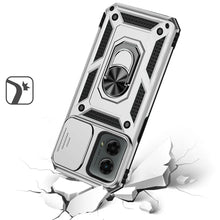 For Motorola Edge 5G 2024 Case Shockproof Magnetic Ring Stand Camera Lens Cover