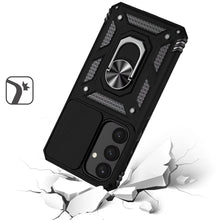 For Samsung Galaxy S24 FE Case Shockproof Magnetic Ring Stand Camera Lens Cover