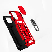For iPhone SE 3/SE 2 iPhone 8/7 Case Shockproof w/ Camera Cover + Tempered Glass