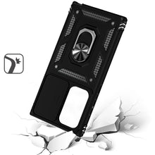 For Samsung Galaxy S24 Case Shockproof Magnetic Ring Stand w/ Camera Lens Cover