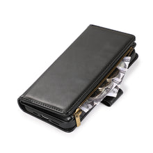 For Apple iPhone 11 Luxury Phone Wallet Card ID Zipper Money Holder Case Cover