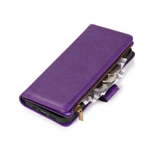 For Samsung A35 5G Case Luxury Vegan Leather Phone Wallet Cover + Tempered Glass