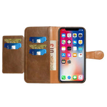 For iPhone 14 Case MultiCard Holder Zipper Phone Wallet Case with Magnetic Flap