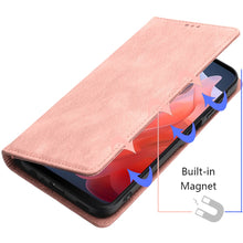 For Moto G Play 2024 Case Vegan Leather Phone Wallet Cover + Tempered Glass