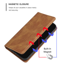 For Samsung Galaxy S24 Case PU Vegan Leather Wallet ID Card w/ Magnetic Closure