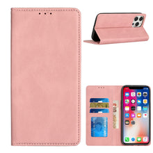 For iPhone 14 PRO Case Vegan Leather ID Card Money Holder Phone Wallet Cover
