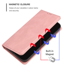 For Samsung Galaxy S24 Case PU Vegan Leather Wallet ID Card w/ Magnetic Closure