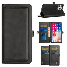 For iPhone 14 PRO MAX Case Wallet PU Vegan Leather ID Card Holder with Wristlet
