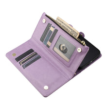 For Samsung Galaxy S24+ Plus Case Wristlet Phone Wallet w/ Long and Short Strap