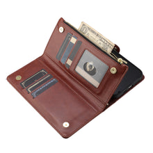 For Samsung Galaxy S24+ Plus Case Wristlet Phone Wallet w/ Long and Short Strap