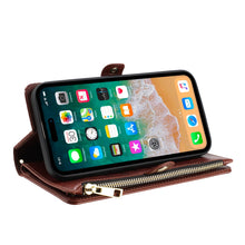 For iPhone 15 Case Wristlet Phone Wallet Long and Short Strap +2 Tempered Glass