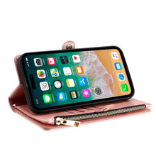 For iPhone 15 PRO Case Wristlet Phone Wallet Long/Short Strap + 2 Tempered Glass