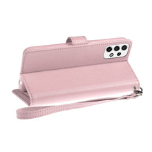 For iPhone 14 PRO MAX Case PU Leather Wallet w/ Extra Card Flat and Wrist strap