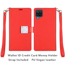 For iPhone 13/14 Case Wallet ID Card Holder Phone Wallet Cover + Tempered Glass