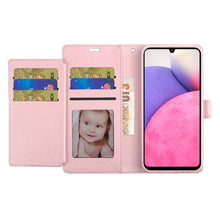 For iPhone 15 PLUS Case PU Leather Phone Wallet Extra Card Flap+2 Tempered Glass