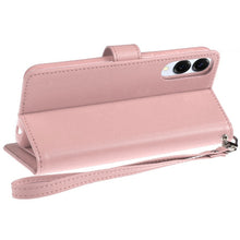 For Samsung S25 Edge Case PU Leather Wallet w/ Extra Card Flat + Tempered Glass