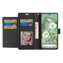 For Google Pixel 9/ 9 Pro 6.3 inch Case PU Leather Phone Wallet Extra Card Flap