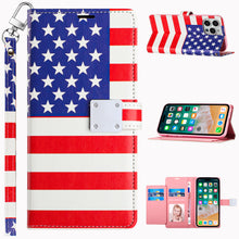 For Samsung A25 5G Case Design Phone Wallet Card Wrist-strap + Tempered Glass