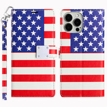 For Samsung A25 5G Case Design Phone Wallet Card Wrist-strap + Tempered Glass