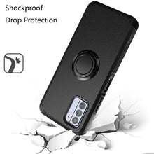 For Nokia G310 5G Ring Stand Rotating Tough Strong ShockProof Hybrid Case Cover