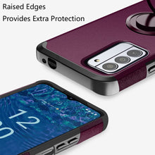 For Nokia G310 5G Ring Stand Rotating Tough Strong ShockProof Hybrid Case Cover