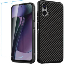 For Moto G Stylus 5G (2024) Case Tough Design Shockproof Hybrid + Tempered Glass
