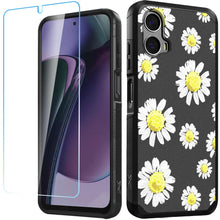 For Moto G Stylus 5G (2024) Case Tough Design Shockproof Hybrid + Tempered Glass